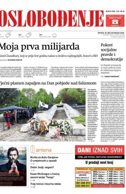 Oslobođenje - broj 26023, 10. maj 2019.