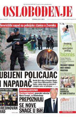 Oslobođenje - broj 24.574, 28. apr 2015.