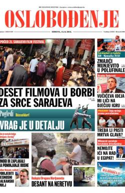 Oslobođenje - broj 24.683, 15. avg 2015.