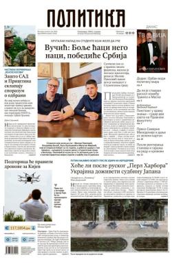 Politika - broj 40050, 6. jun 2025.