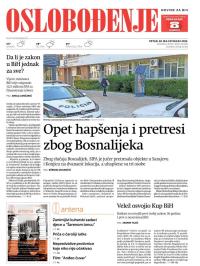 Oslobođenje - broj 26996, 20. maj 2022.