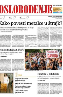 Oslobođenje - broj 25723, 8. jul 2018.