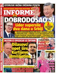 Informer - broj 3667, 7. maj 2024.