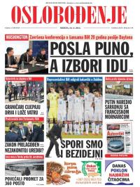 Oslobođenje - broj 24.778, 18. nov 2015.