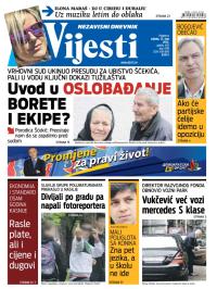 Vijesti - broj 5799, 21. maj 2014.