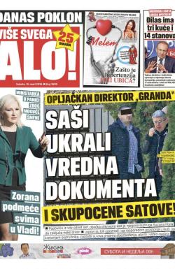 Alo - broj 3605, 10. mar 2018.