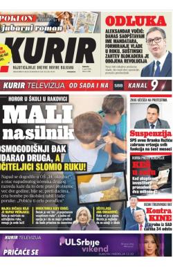Kurir - broj 3989, 5. apr 2025.