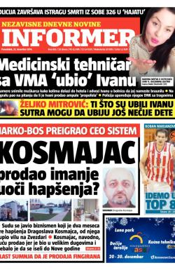 Informer - broj 805, 22. dec 2014.