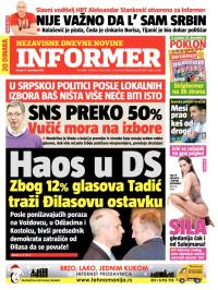 Informer - broj 496, 17. dec 2013.