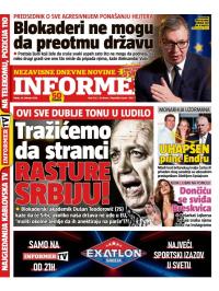 Informer - broj 4212, 20. feb 2026.