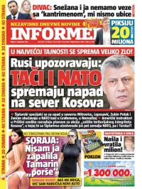 Informer - broj 1329, 9. sep 2016.