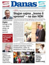 Danas - broj 7498, 10. apr 2018.