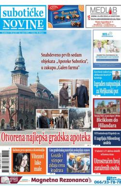 Nove Subotičke novine - broj 210, 26. mar 2021.