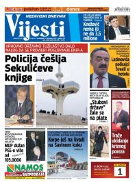 Vijesti - broj 6359, 7. dec 2015.