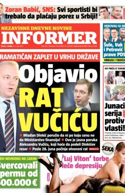 Informer - broj 332, 8. jun 2013.