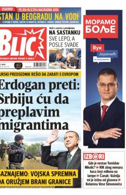Blic - broj 7216, 17. mar 2017.