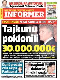 Informer - broj 322, 28. maj 2013.