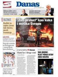 Danas - broj 7735, 3. dec 2018.