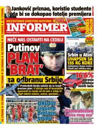Informer - broj 1709, 4. dec 2017.