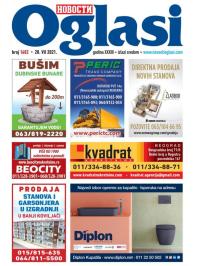 Novosti oglasi - broj 1682, 28. jul 2021.