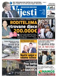 Vijesti - broj 6044, 24. jan 2015.