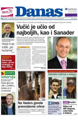 Danas - broj 6791, 3. maj 2016.