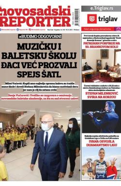 Novosadski reporter - broj 343, 10. sep 2021.