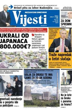 Vijesti - broj 6305, 14. okt 2015.