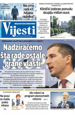 Vijesti - broj 8070, 25. sep 2020.