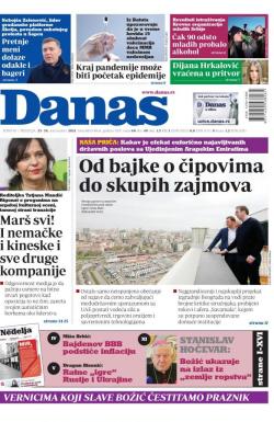 Danas - broj 8853-8854, 25. dec 2021.