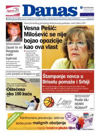 Danas - broj 6371, 10. mar 2015.