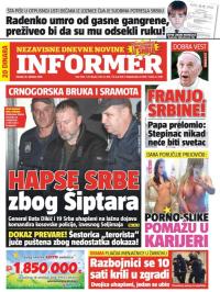 Informer - broj 1362, 18. okt 2016.