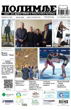 Polimlje, Prijepolje - broj 3065, 7. nov 2025.