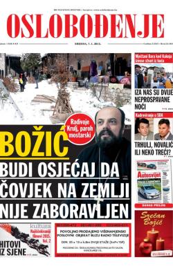 Oslobođenje - broj 24.463, 7. jan 2015.