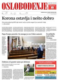 Oslobođenje - broj 26352, 13. apr 2020.