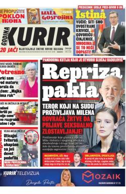 Kurir - broj 3442, 21. sep 2023.