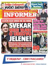 Informer - broj 1208, 20. apr 2016.
