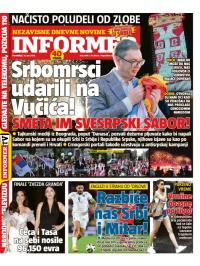 Informer - broj 3696, 9. jun 2024.
