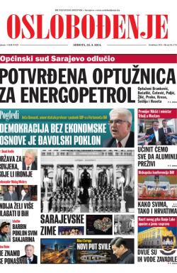 Oslobođenje - broj 24.172, 22. mar 2014.