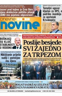 Dnevne novine - broj 3010, 3. jun 2021.