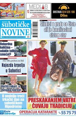 Nove Subotičke novine - broj 121, 28. jun 2019.