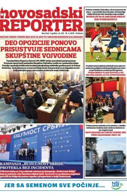 Novosadski reporter - broj 218, 18. apr 2019.