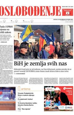 Oslobođenje - broj 26849, 26. nov 2021.