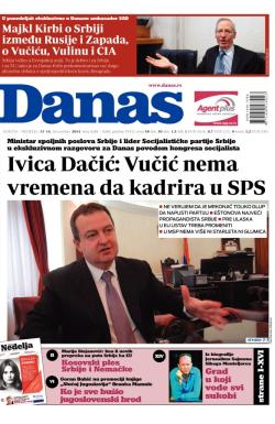 Danas - broj 6284-6285, 13. dec 2014.