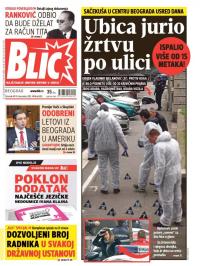 Blic - broj 6763, 10. dec 2015.