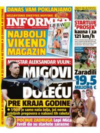 Informer - broj 1630, 2. sep 2017.