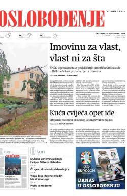 Oslobođenje - broj 27629, 13. jun 2024.