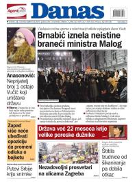 Danas - broj 8093, 26. nov 2019.
