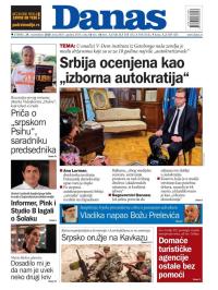 Danas - broj 8401, 29. sep 2020.