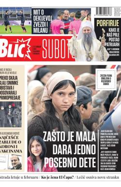 Blic - broj 8620, 27. feb 2021.
